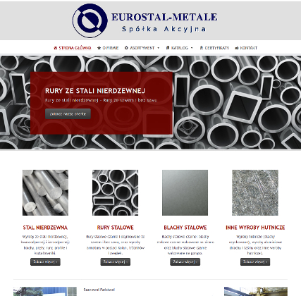 Eurostal-Metale Rzeszów - Oficjalna strona internetowa